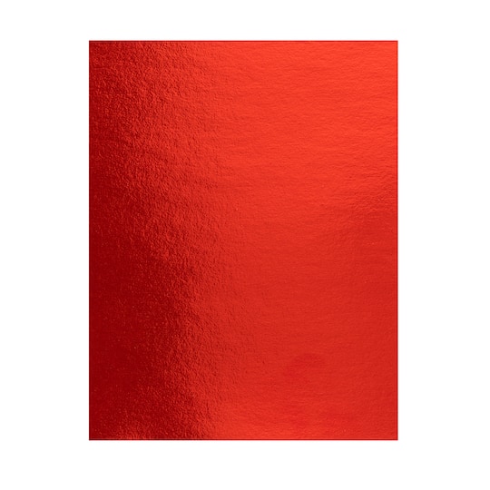 Primary Foil 8.5" x 11" Cardstock Paper by Recollections™, 25 Sheets